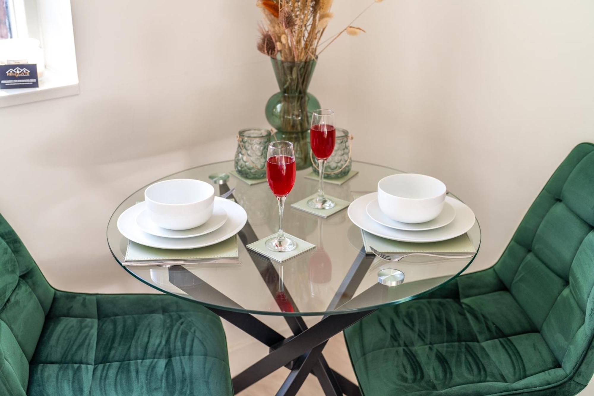 Luxury 1 Bedroom Serviced Apartment With Roof Terrace & Gym ستيفنيج المظهر الخارجي الصورة