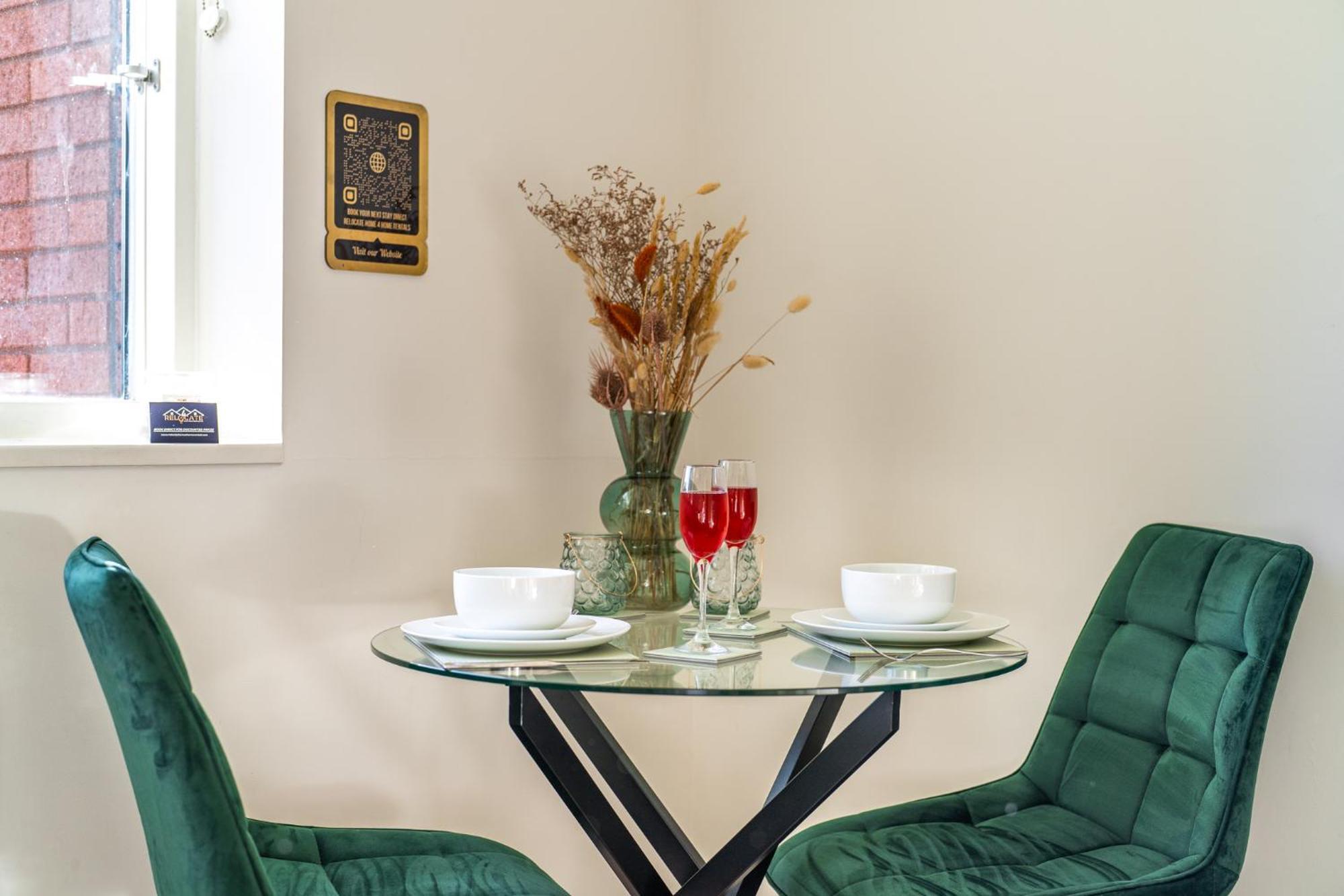 Luxury 1 Bedroom Serviced Apartment With Roof Terrace & Gym ستيفنيج المظهر الخارجي الصورة