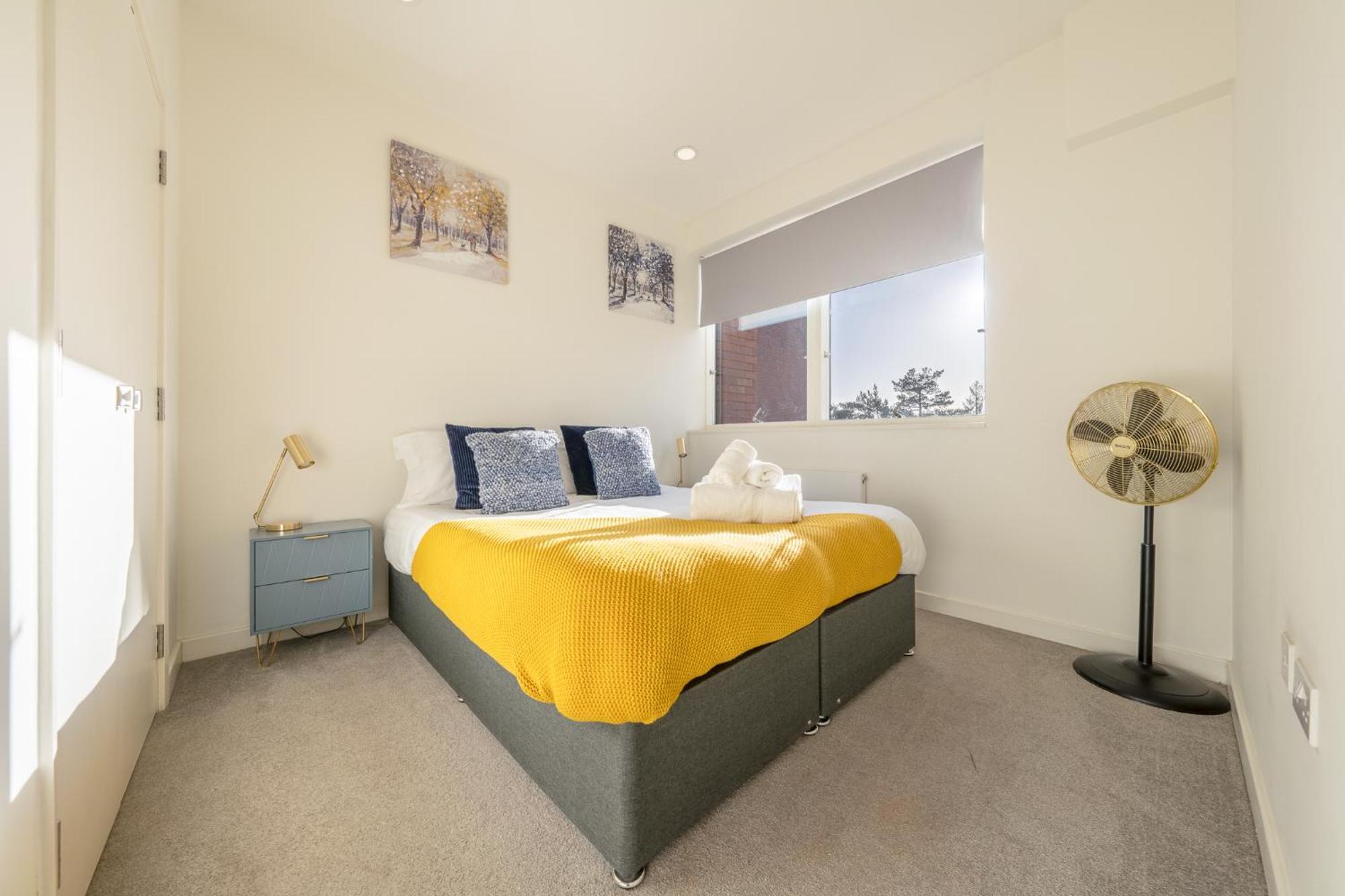 Luxury 1 Bedroom Serviced Apartment With Roof Terrace & Gym ستيفنيج المظهر الخارجي الصورة