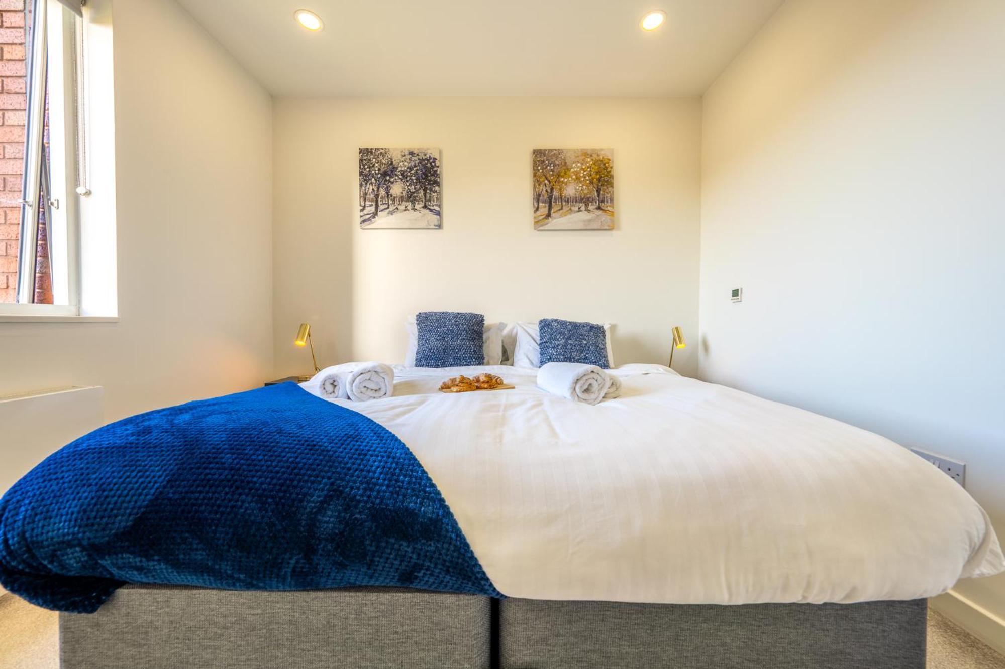 Luxury 1 Bedroom Serviced Apartment With Roof Terrace & Gym ستيفنيج المظهر الخارجي الصورة