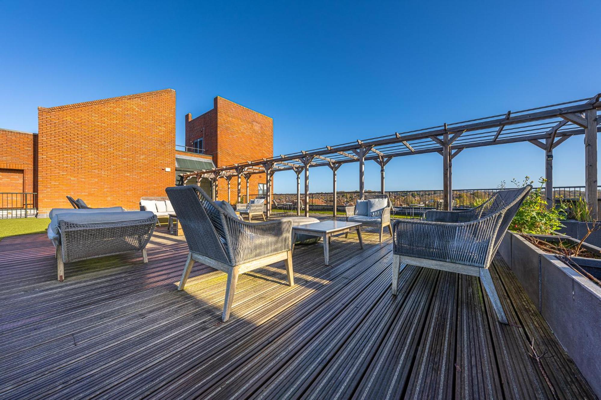 Luxury 1 Bedroom Serviced Apartment With Roof Terrace & Gym ستيفنيج المظهر الخارجي الصورة